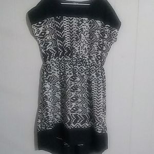 Women's hi-low hemmed dress